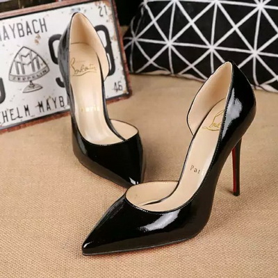 Christian Louboutin Shallow mouth stiletto heel Shoes Women--017